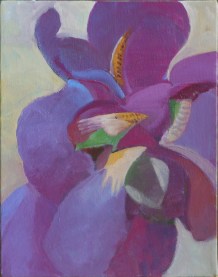 Cubist Purple Iris