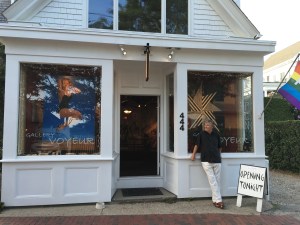 Michael in front of 444 Commercial St, Ptown