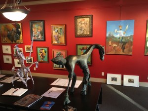 Michael Wilson's wall at Voyeur