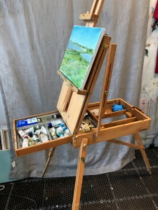 materials for plein air painting;